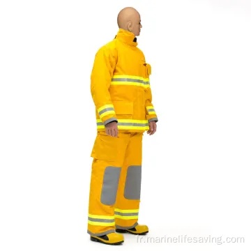 UL NFPA1971 Bunker Gear standard Nomex Firefiching Suit Sécurité Vêtements de protection de travail